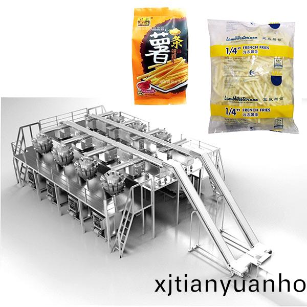 膨化食品(pin)包(bao)裝(zhuang)機(ji)生(sheng)産線
