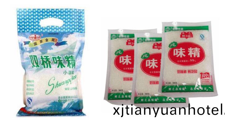 味精自(zi)動(dòng)包裝(zhuang)機(jī)包裝樣品