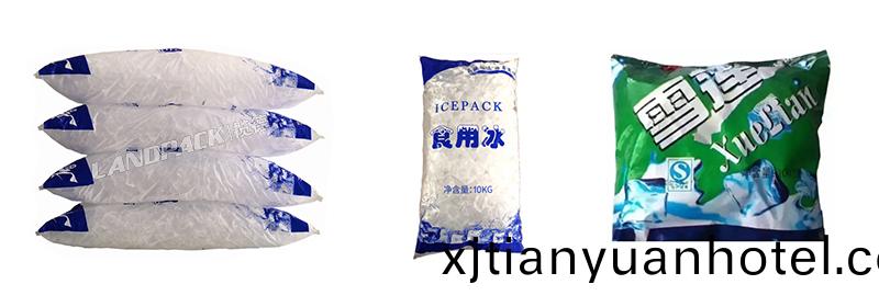 袋裝氷塊樣品
