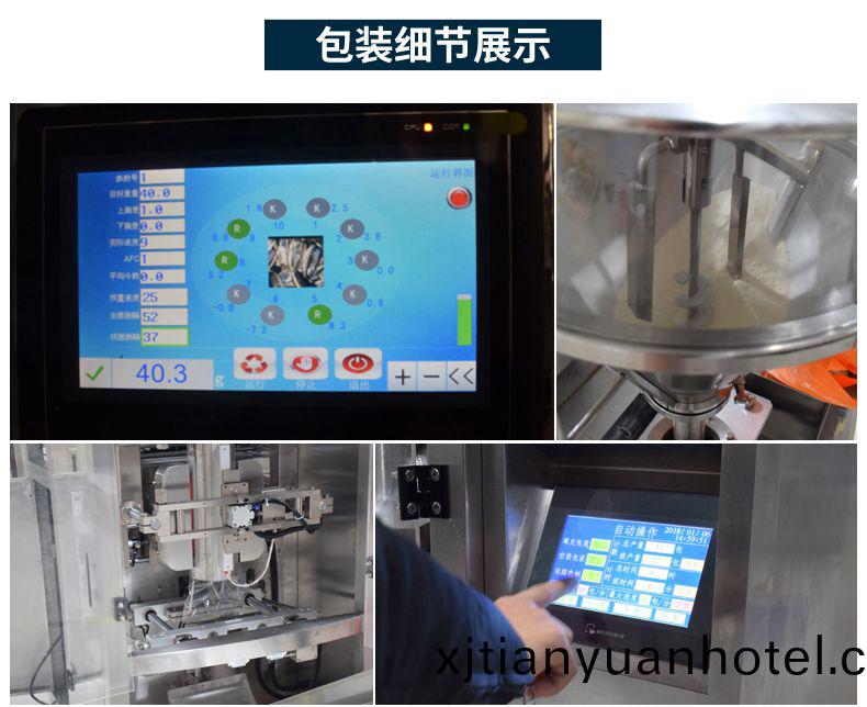 自動稱重(zhong)粉末包(bao)裝機