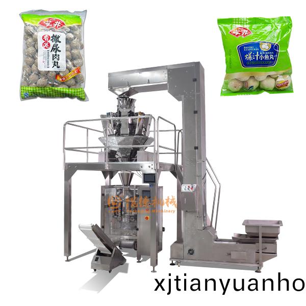 速(su)凍(dong)肉(rou)丸(wan)包裝(zhuang)機