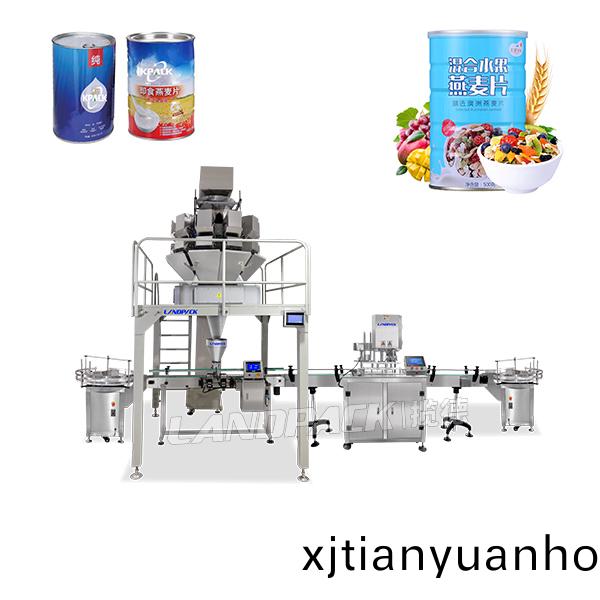 水菓麥片灌裝(zhuang)機(jī)_易拉(la)鑵堅菓麥(mai)片灌(guan)裝封鑵(guan)機(jī)設(shè)(she)備