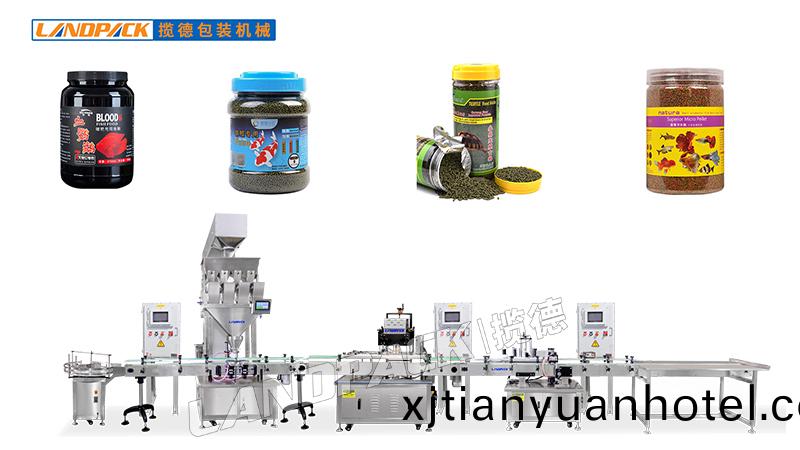 魚飼(si)料灌裝(zhuang)機(ji)